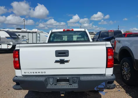 2018 Chevrolet Silverado 1500 Wt из США, поврежденный, VIN 3GCPCNECXJG362341